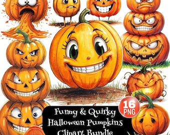 面白いハロウィンかぼちゃPNG | おもしろおかしい不気味なクリップ 面白いハロウィンかぼちゃPNG | おもしろおかしい不気味なクリップ