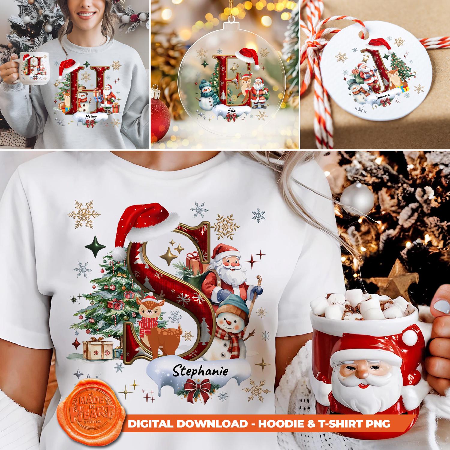 blusas playeras de navidad para familia