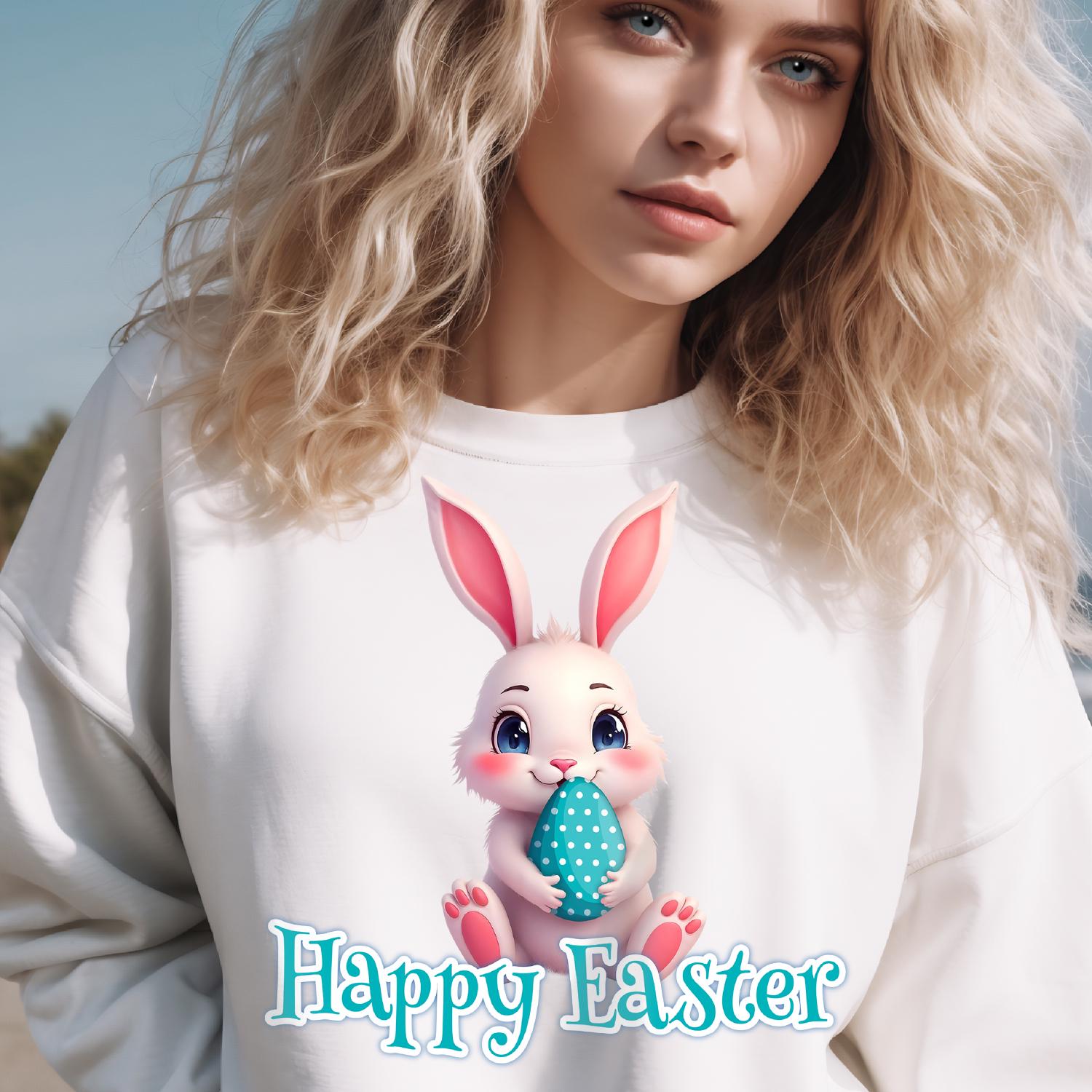 Maglietta Bambino Con Coniglio Di Pasqua E Frase Hip Hop – Fresca E Divertente!