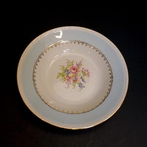 Homer Laughlin Eggshell Chateau Pattern.  Soup bowl