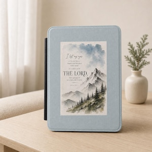 Psalm 121 Kindle Case| Christian Kindle Cover| Bible Verse Ereader Case| Scripture Gift
