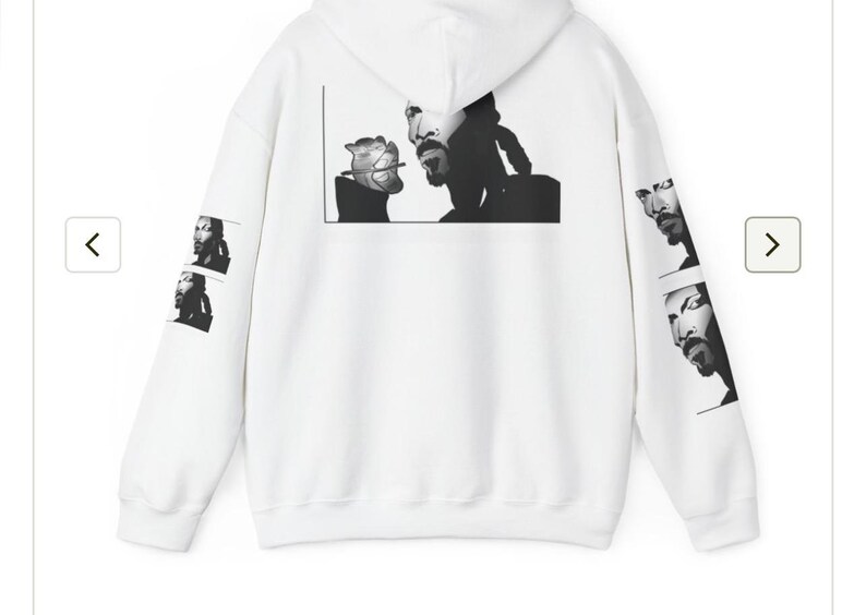 Sweat dessin creee manuellement par artiste français parisien le ny