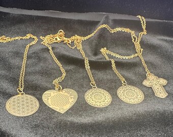 Elegant and Empowering Timeless handcrafted pendant necklaces