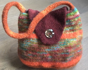 Girls Hand Made Play Purse Toddler Purse Handbag Gift for Girls First Birthday Ready to ship bag