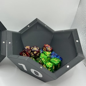 Dodecahedron D12 Dice Storage Case