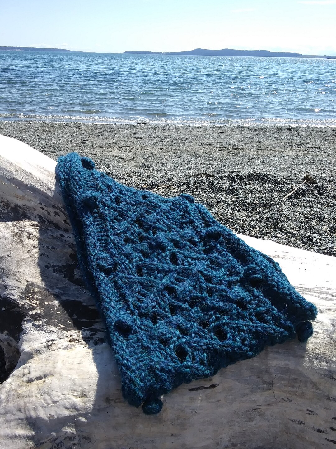 Bulky Lace Cowl Knitting Pattern - Etsy