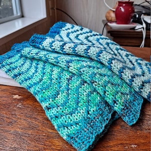 Wavy Cowl Pattern