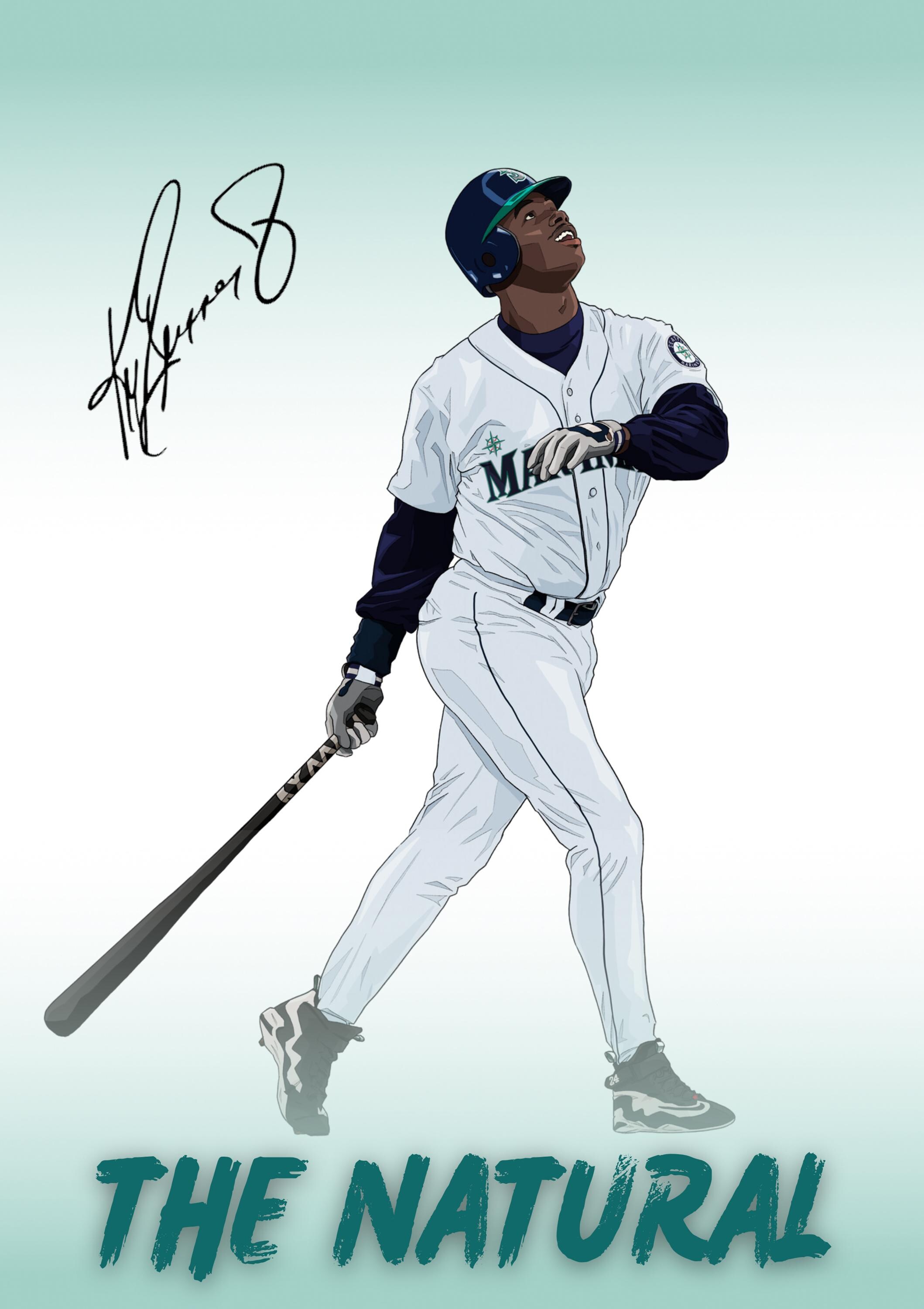 Junior, the Natural, the Kid: Ken Griffey Jr. - Etsy