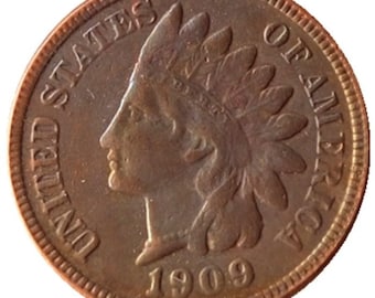 1909年インディアンヘッドセント — 発行最終年 — クラシックな初期