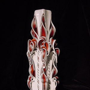 Carved Candle, Large