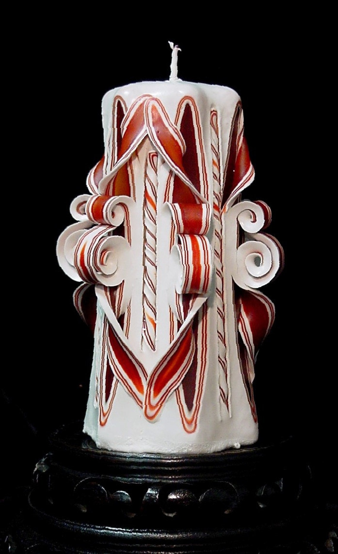 Ribbon Candle Sm Etsy