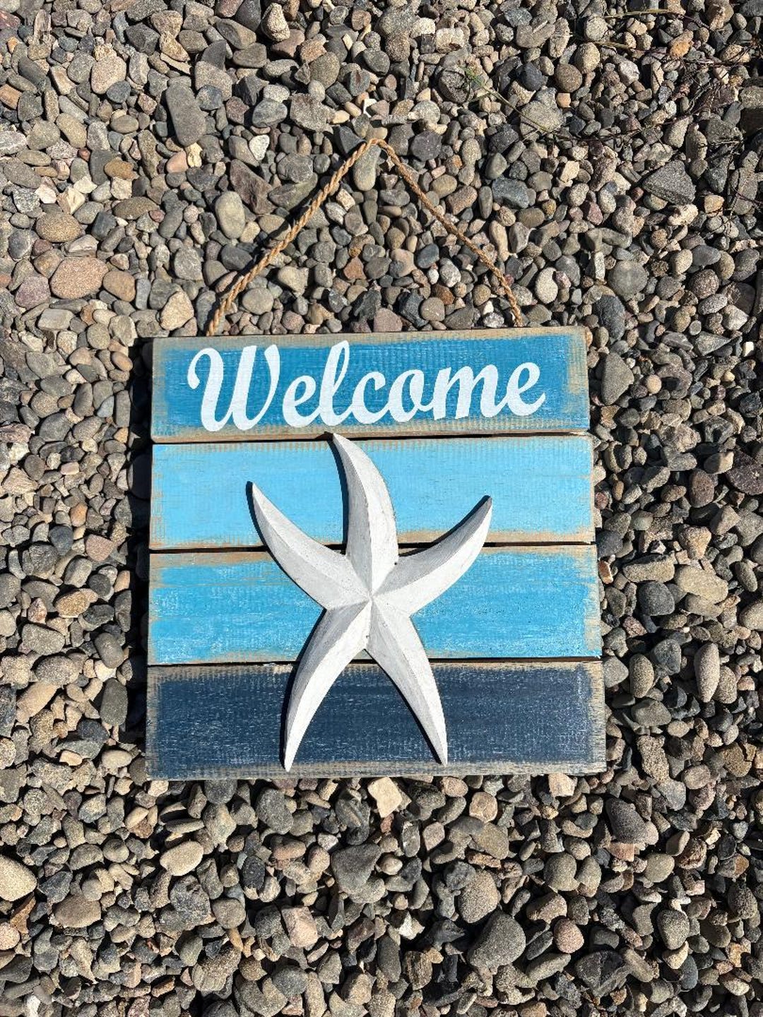 Wooden Beach Hanging Sign - Etsy