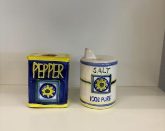 Set di saliera e pepiera in ceramica Vintage Giftco Inc.
