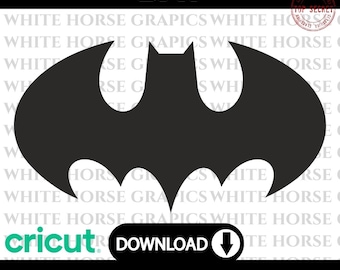 Bat Hero SVG: Super Hero Drawing Design (Digital Download)
