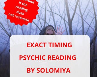 Leitura psíquica com previsão exata do momento - Quanto tempo, quão cedo, quando acontecerá? Previsões para o mesmo dia.