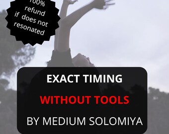 Exact Timing Psychic Reading. How Long, How Soon, When Will It Happen? Time Predictions. No Tools. Spiritual Guidance. Honest Clairvoyant