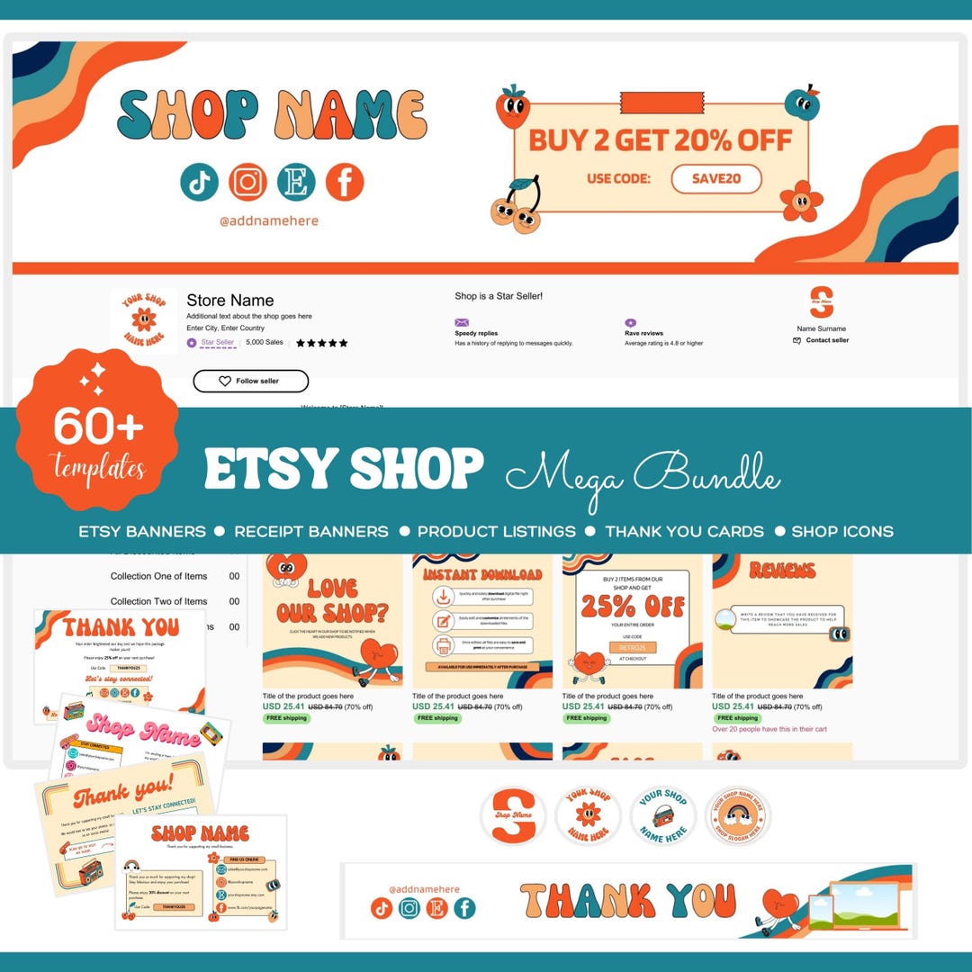Etsy Shop Theme