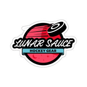 Lunar Sauce Hockey Gear Stickers