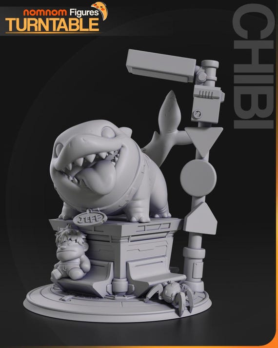 Jeff the Land Shark by Nomnom Figures - Etsy