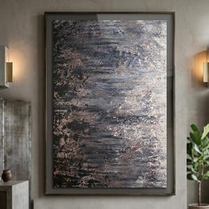 Designer Wall Art Print, Neutral Abstract Artwork, Luxury Beige Decor, Gallery Style Poster