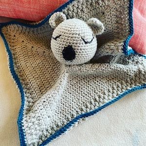crocheted cuddly toy Koala (comfort blanket) baby toy