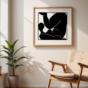 Arte intrappolata, astratto, poster, arte, isolamento, intrappolato, isolato, astratto, bianco e nero, corpo, quadrato, decorazione da parete, arte da parete, regalo