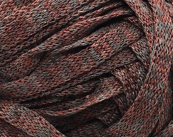 Copper Penny ribbon yarn #689 Embellishments junk journals travelers notebooks tag topper Knitting sewing