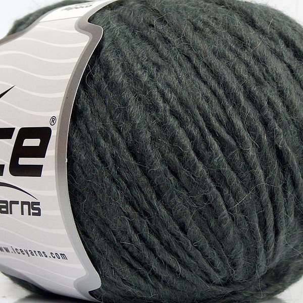 Etno Alpaca  #69356 Storm Cloud Grey - Ice Merino Wool Alpaca Acrylic Blend Yarn 50 Gram 82 yards Weight Group: #5 Bulky