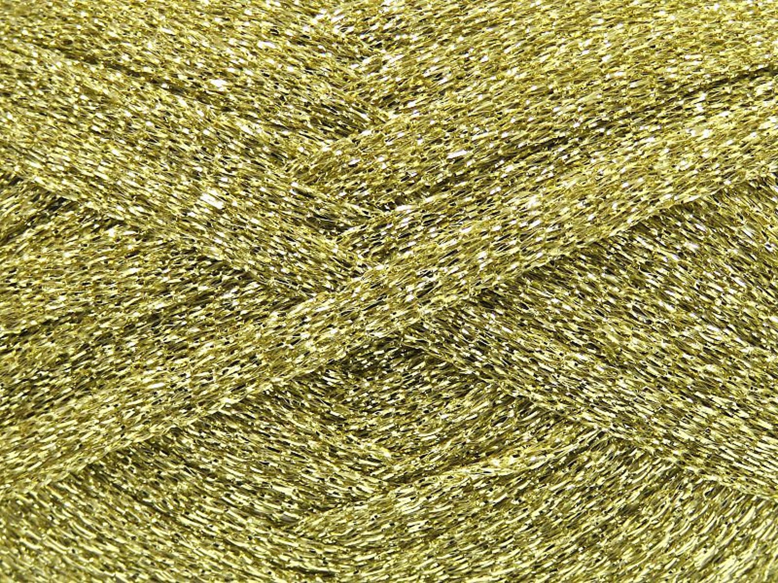 Halley Light Gold Ribbon Yarn 80552 Ice Yarns Sparkly Metallic Lurex ...