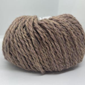 Cocoa Brown Royal Wool 82350 Ice Yarns Wool Nylon Blend Worsted 50gr 109yds
