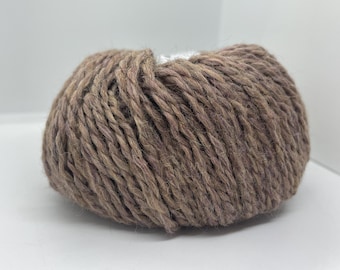 Cocoa Brown Royal Wool 82350 Ice Yarns Wool Nylon Blend Worsted 50gr 109yds