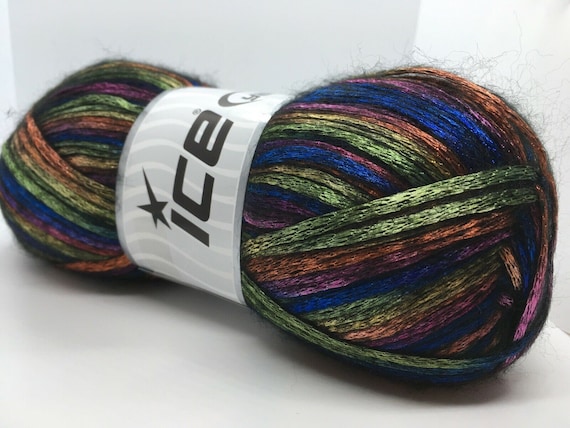 180m Wool Yarn 2021 New Products Hand Knitting Rainbow Wool Yarn