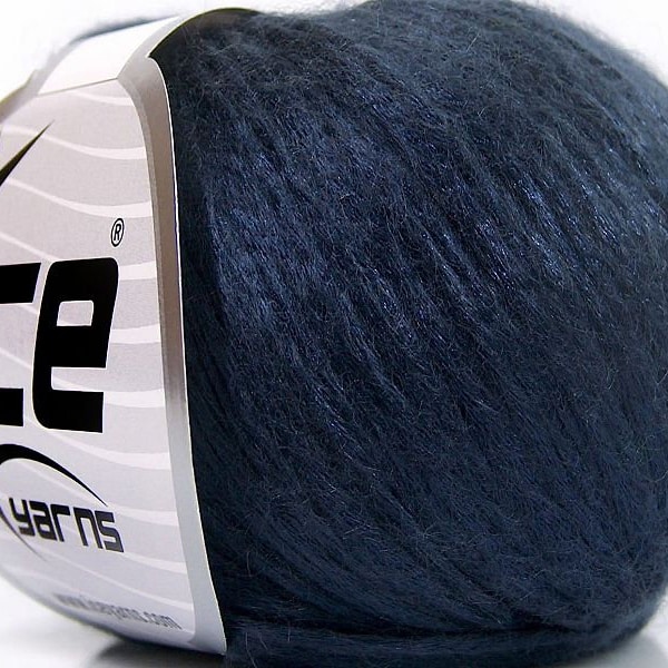 Crew Neck Shiny Yarn