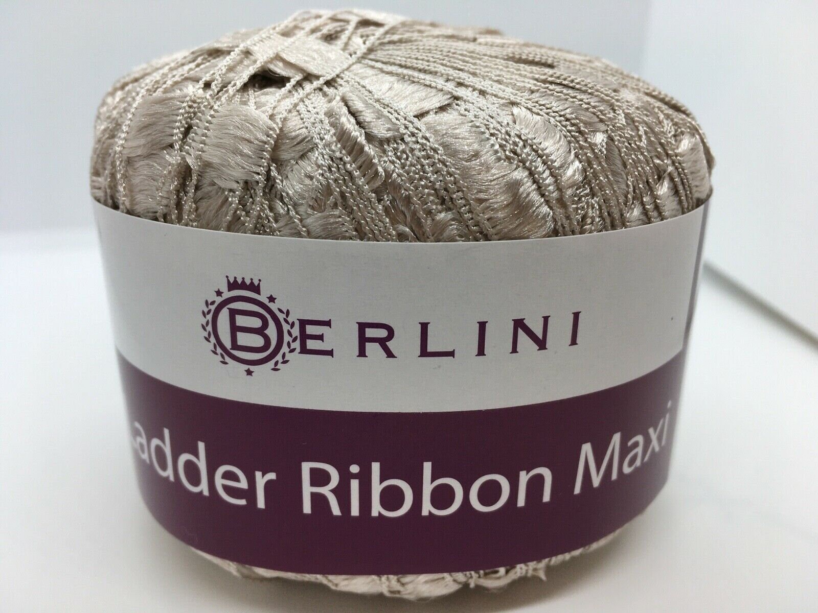 Berlini Ladder Ribbon Yarn - 50 Grams (1.75 Ounces), 142 Yards - #97  Kensington - Orchid, Blue, Teal, Bronze