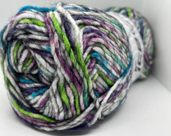 Armonia Lana - Verde, Azul, Morado, Rosa, Blanco, Negro 77901 Hilo de Hilo Mezcla de Lana Acrílica, Peinado 218 Yds (200 m) 3.53 oz (100 gr)