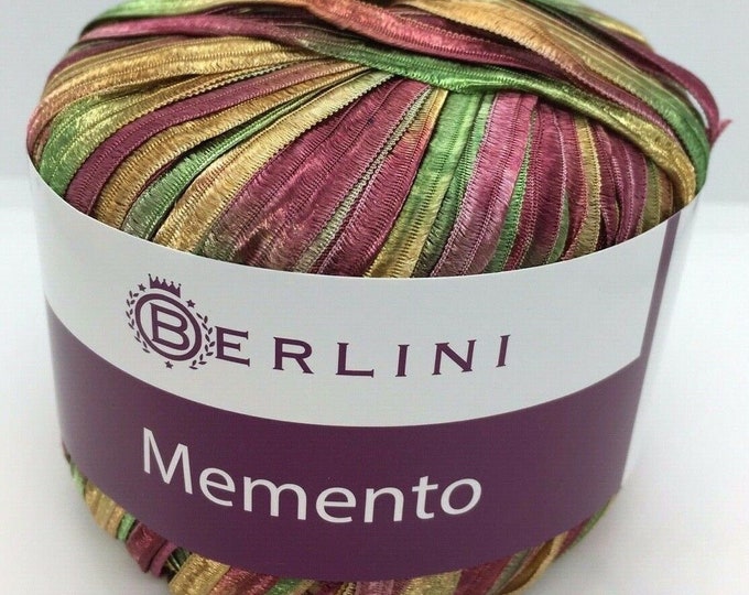 Tinkerbella Berlini Wide Ribbon Yarn 50 Gram 33 Yards - Etsy