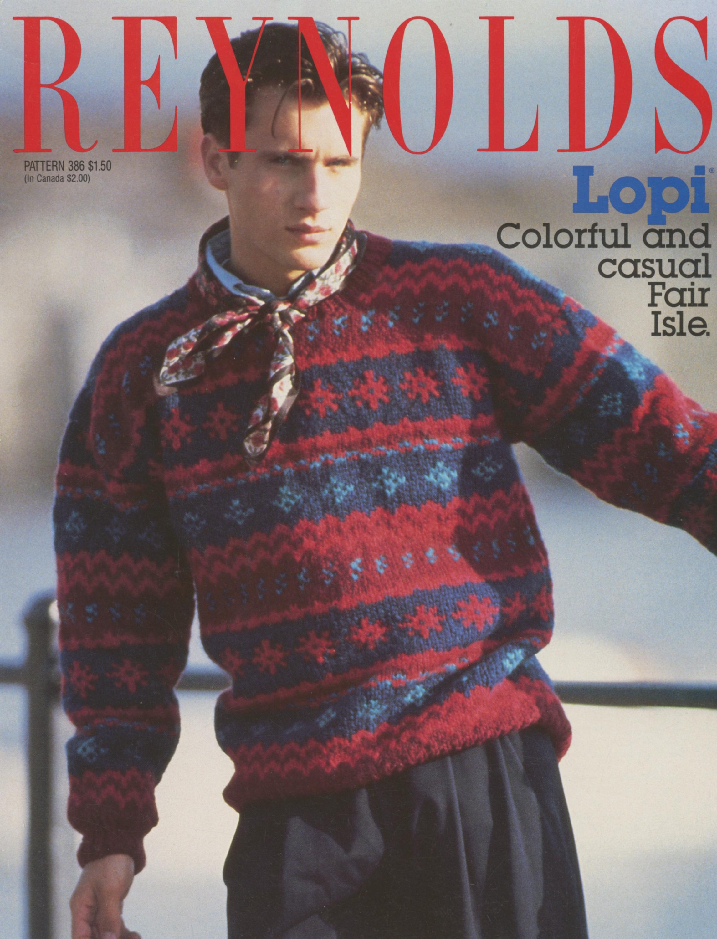 1980s Nordic Sweater - Etsy