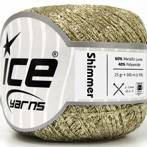 Fio de fita brilhante dourado claro 81076 fios de gelo fita plana trançada metálica 25gr 174yd ponto cruz, ponta de agulha, fabricação de cartão de reserva de sucata