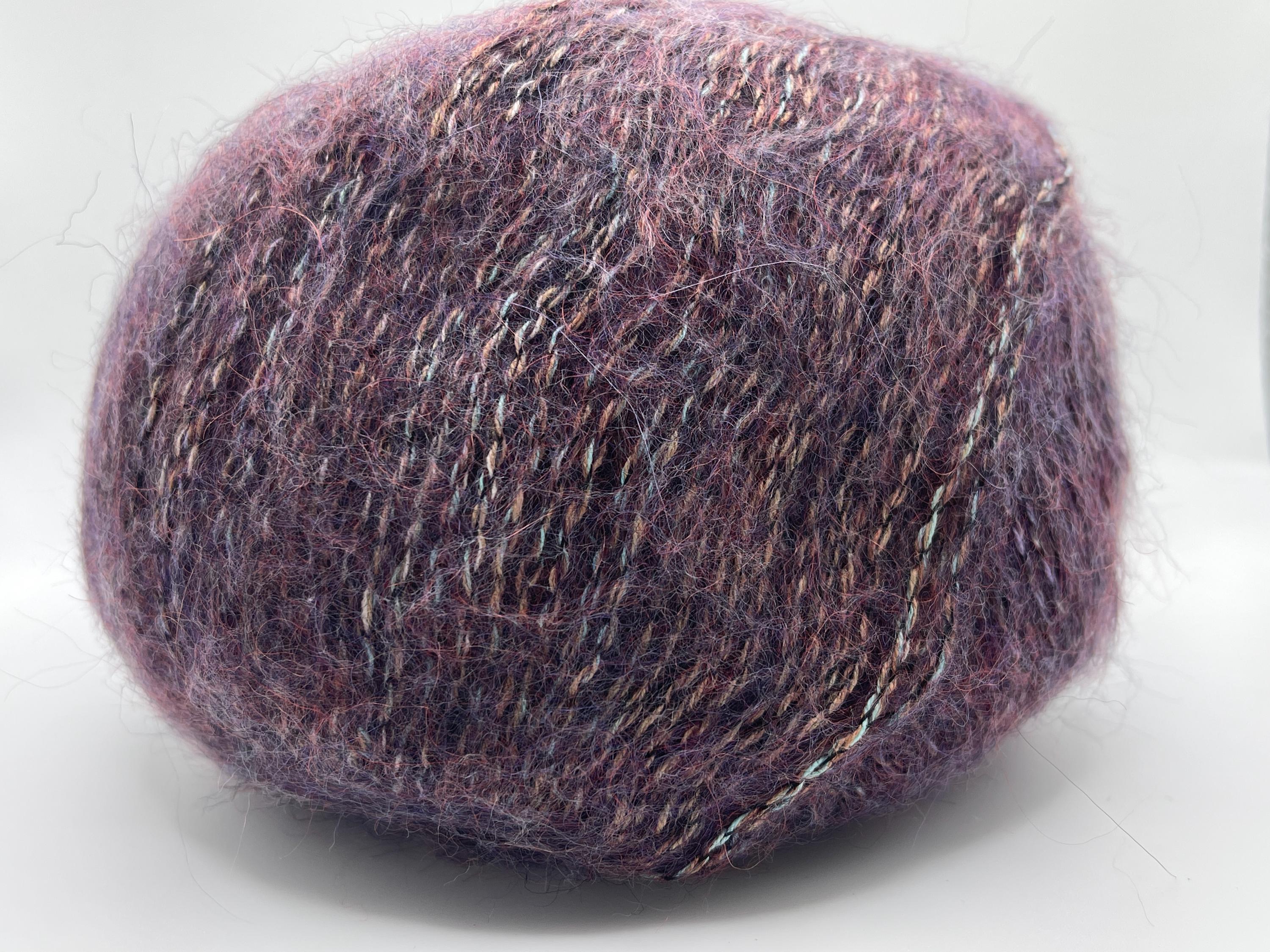 Berroco Dulce Yarn #2031 Amethyst - Worsted Weight Brushed Alpaca