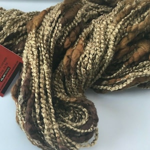 Aslan Trends Plumon 0104 Bronze Browns Cotton Acrylic Bulky Thin Thick 100 Gram 77 Yards image 1