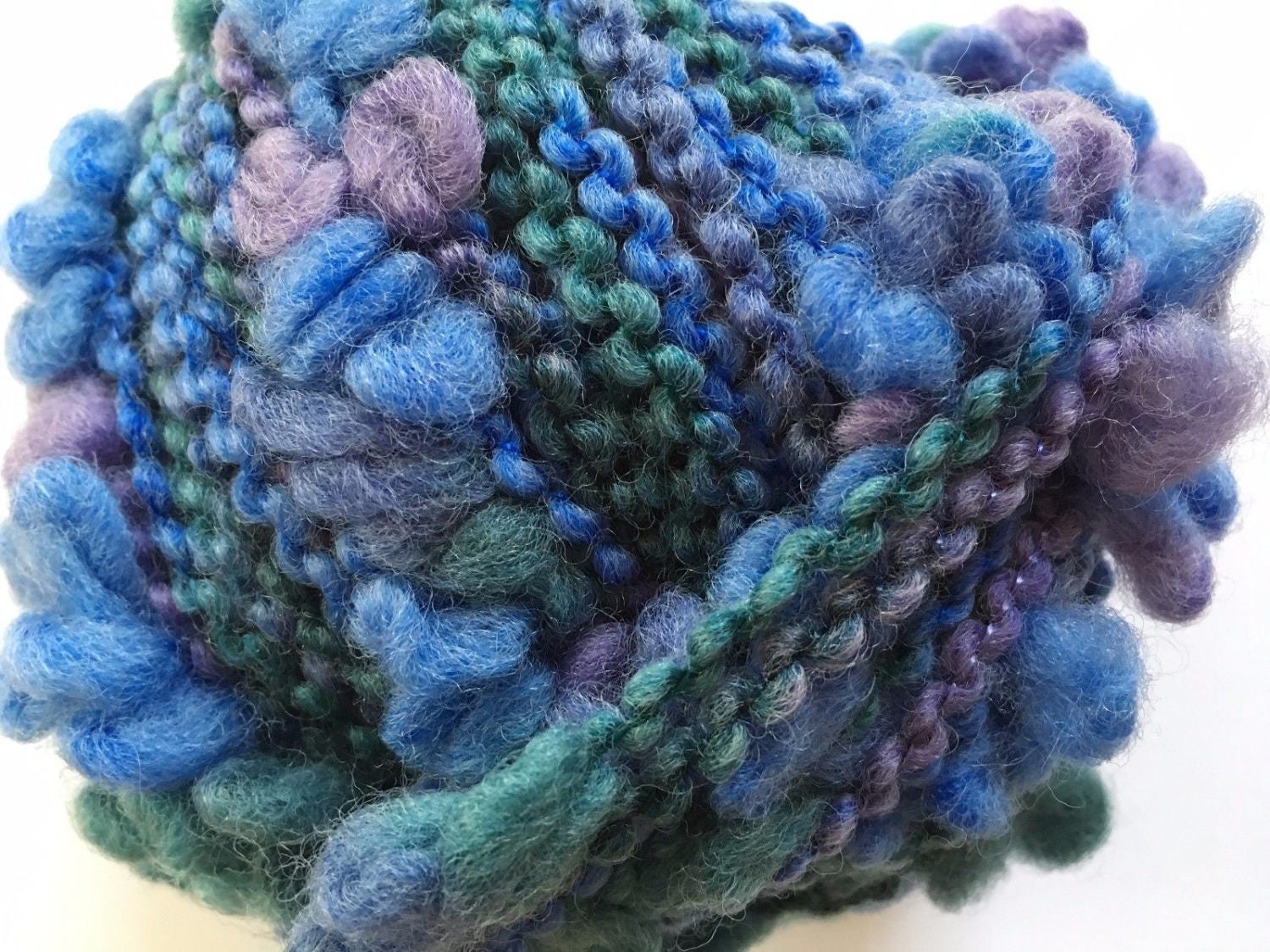 Crystal Palace Yarns Fling #9494 Roses Red Green Paper Flag Metallic Sparkle 50g