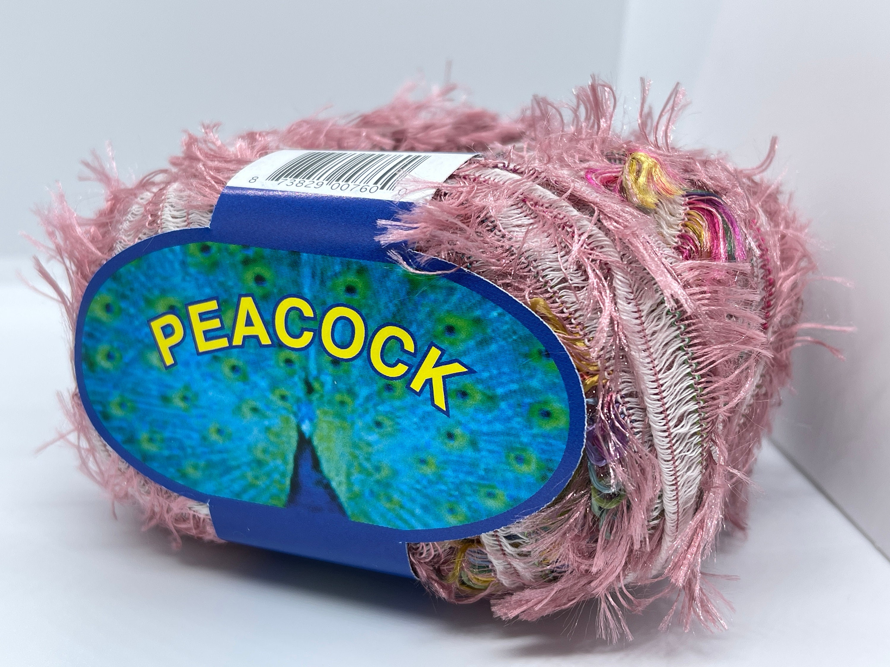 Lion Brand Fun Fur Yarn - Peacock