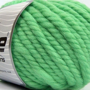 Light Green Merino XL Garn 77066 Ice Yarns Super Massey 100% Merinowolle 100 Gramm 30 Meter