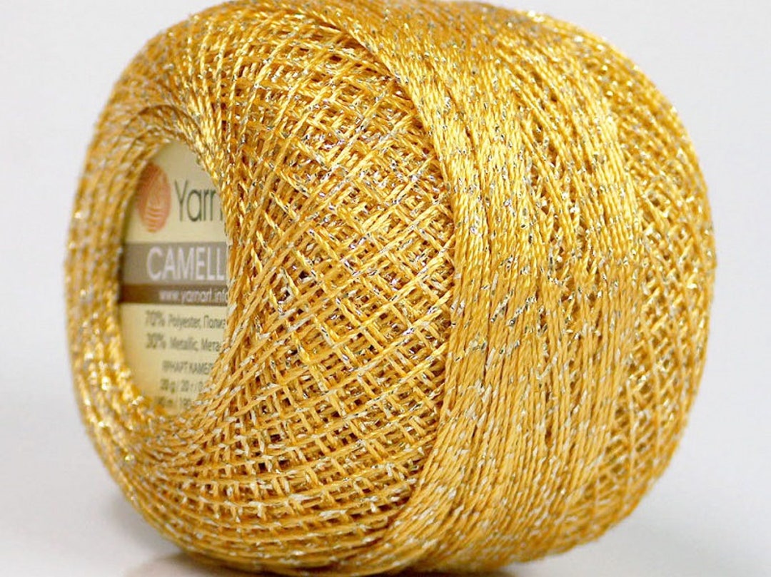 Bright Gold Silver Metallic Braid Thread Cross Stitch 13 Gram 100 Yards ...