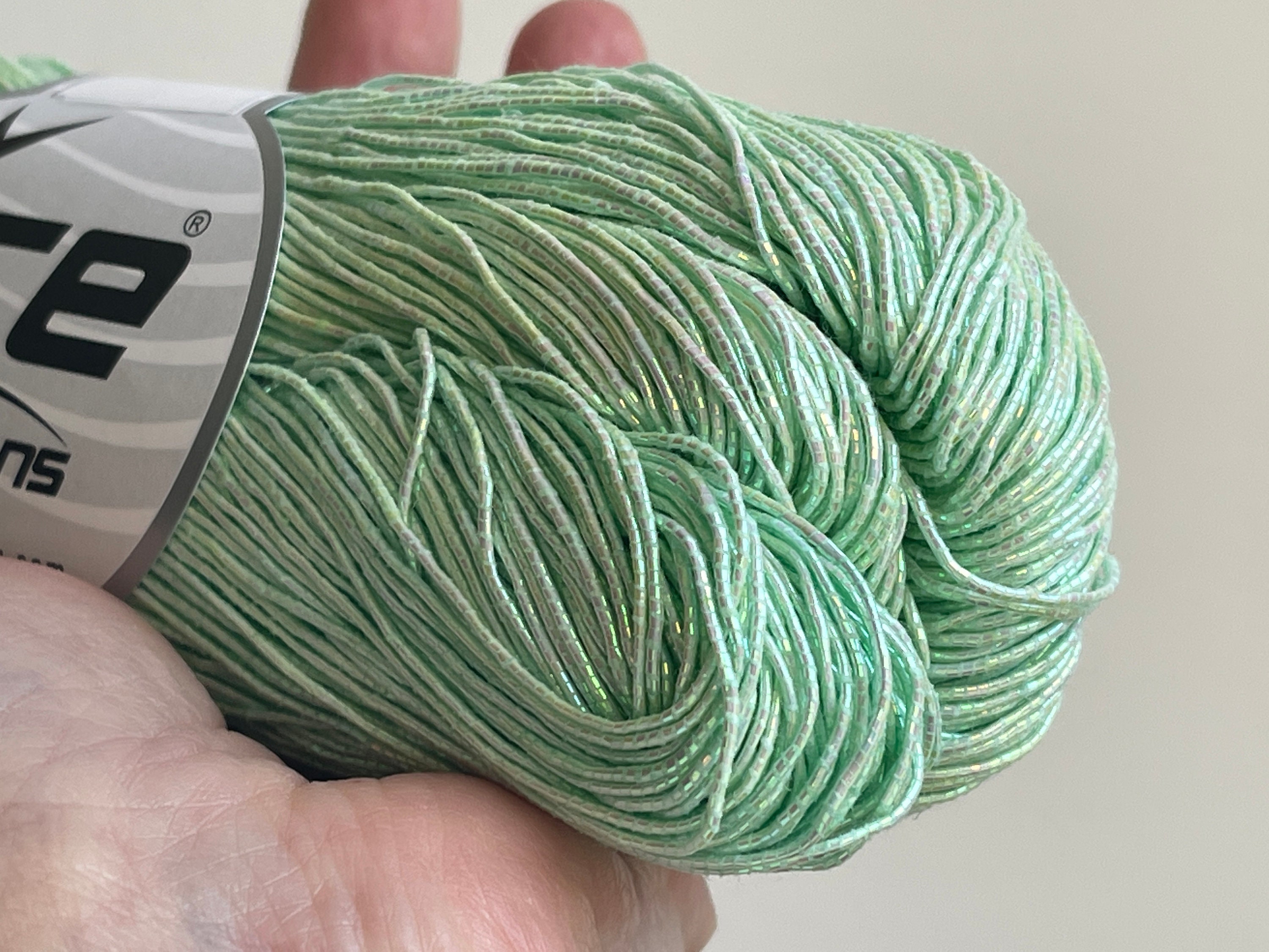 Gazzal Worm Hand Paints Yarn, Emrald Green - 3861 - Hobiumyarns