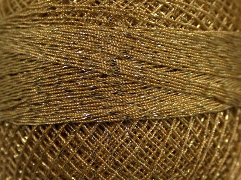 Gold Silver Metallic Braid Thread Cross Stitch 13 Gram 100 Yards ...