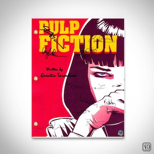 Pulp Fiction (Mia Wallace Cover) Script Limited Signature Edition