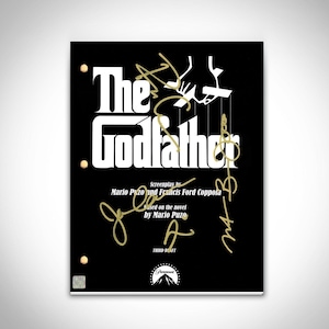 The Godfather Script Limited Signature Edition