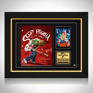 Scott Pilgrim vs The World Script Limited Signature Edition Custom Frame