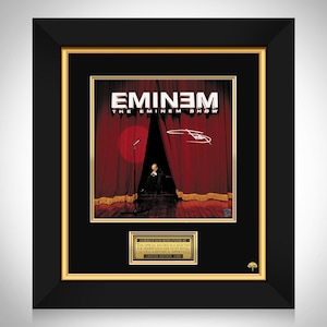 Eminem The Eminem Show LP Cover Limited Signature Edition Custom Frame